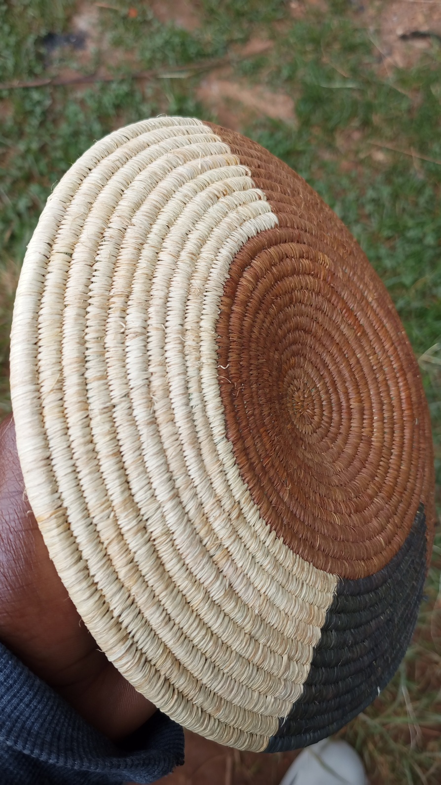 African handcraft basket