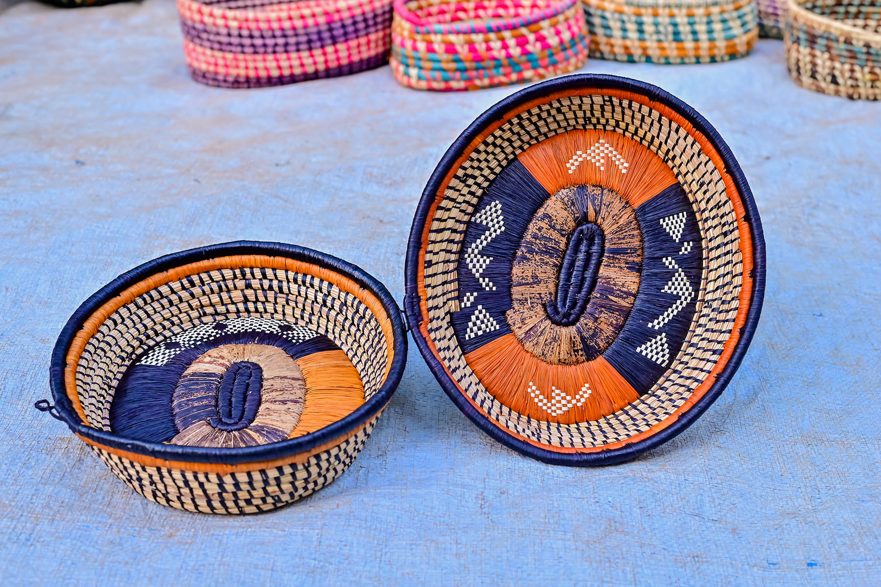Handwoven Table Basket