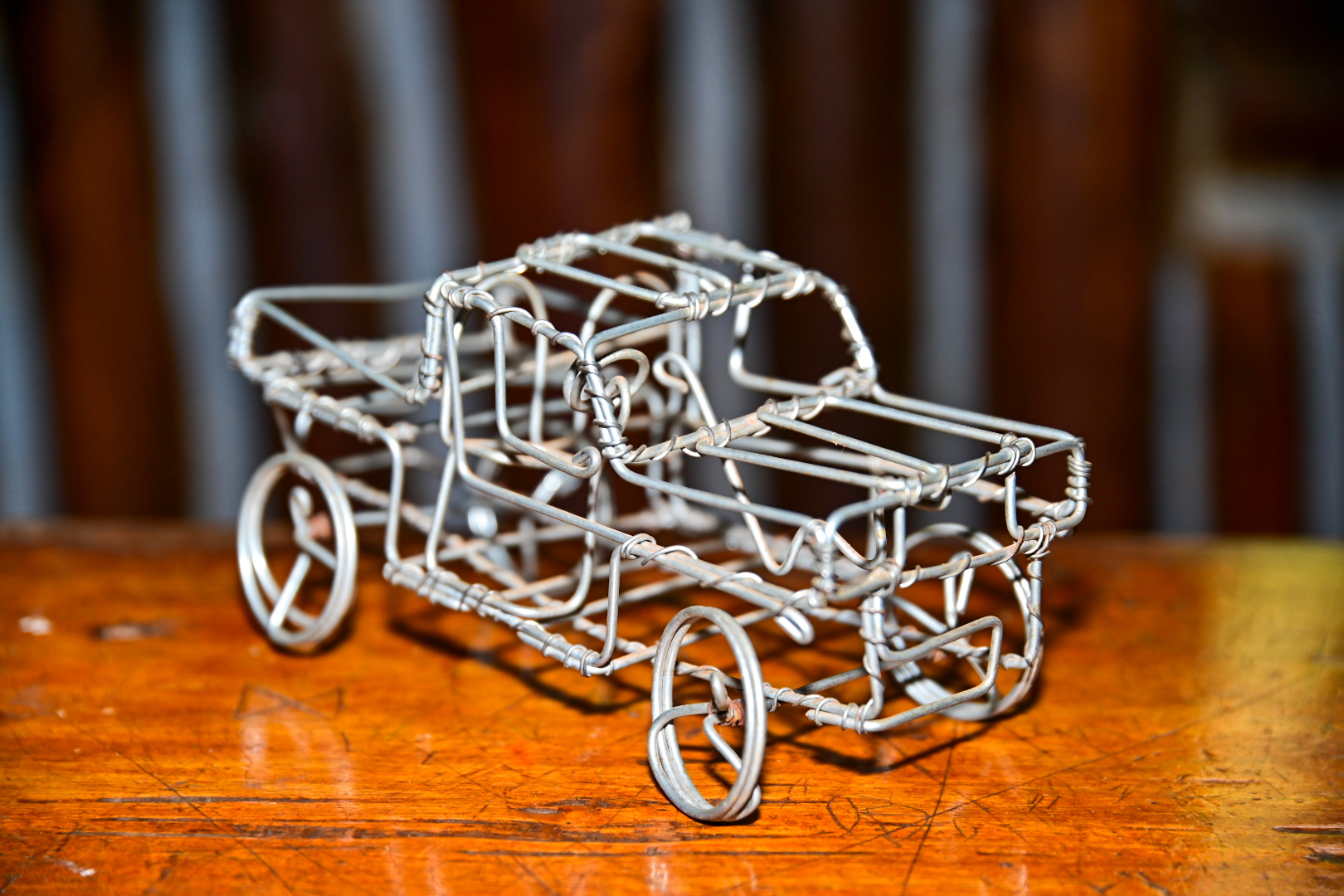 Recycled Wire Car