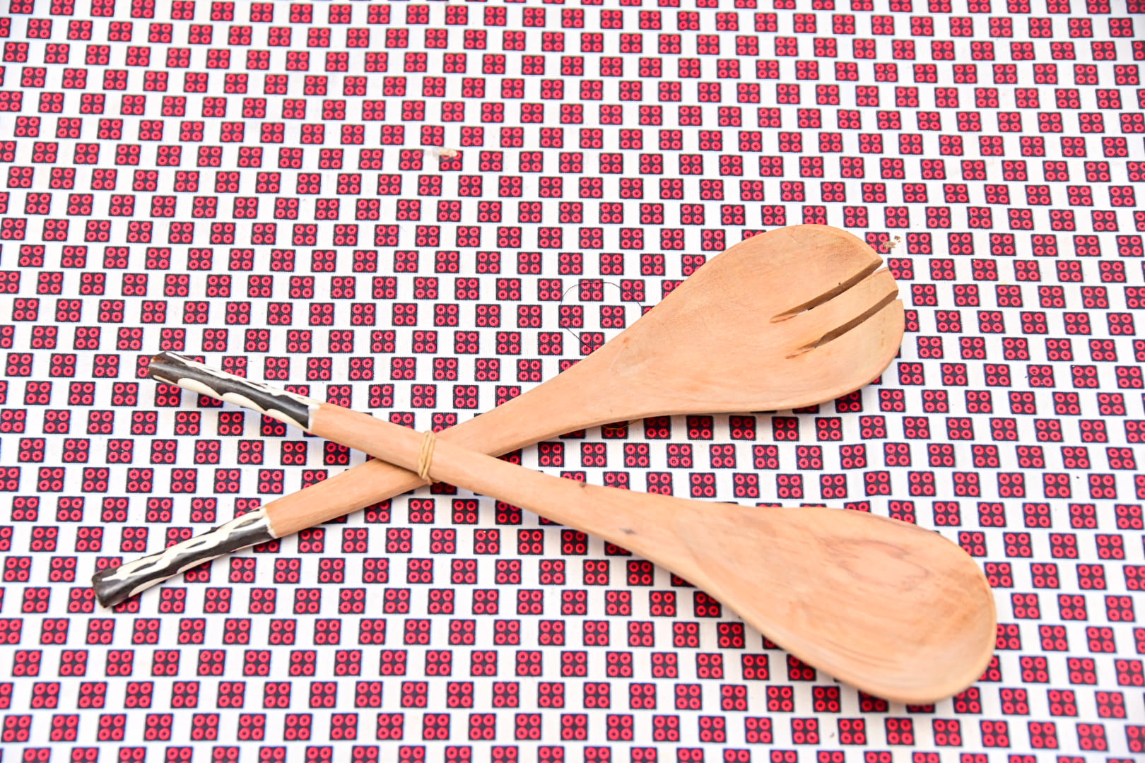 Hand-Carved Wooden Cutlery Set