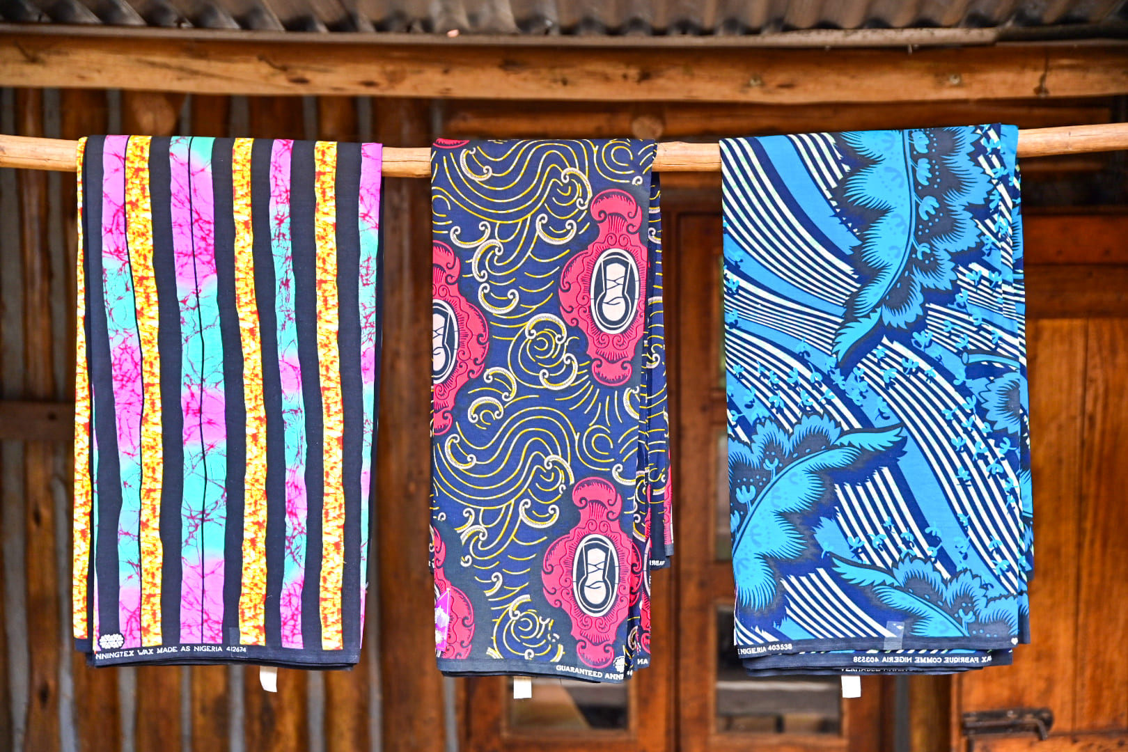Traditional African Wax Print Fabric