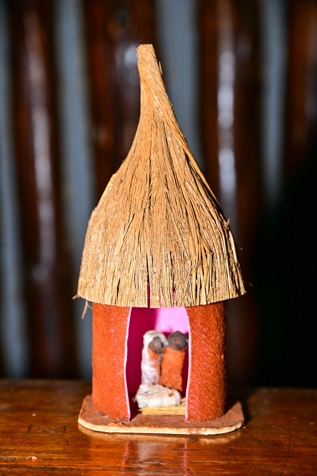 Miniature Wooden Hut