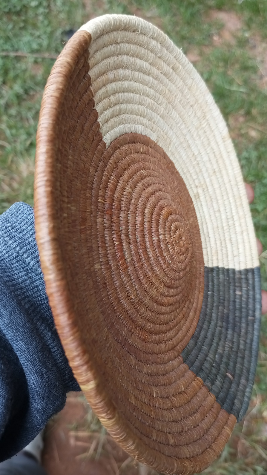 African handcraft basket