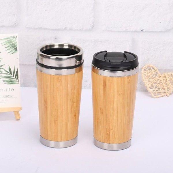 Bamboo Full Mugs without a Handle