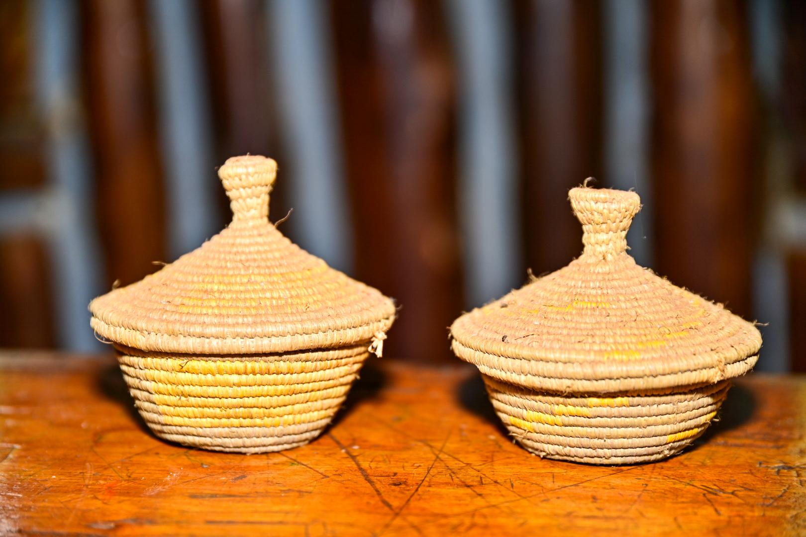 Ankole Handwoven Keepsake Basket Set