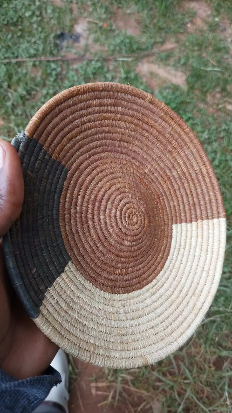 African handcraft basket
