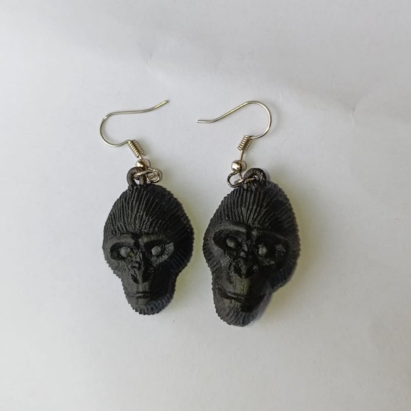 Gorilla Ear Rings