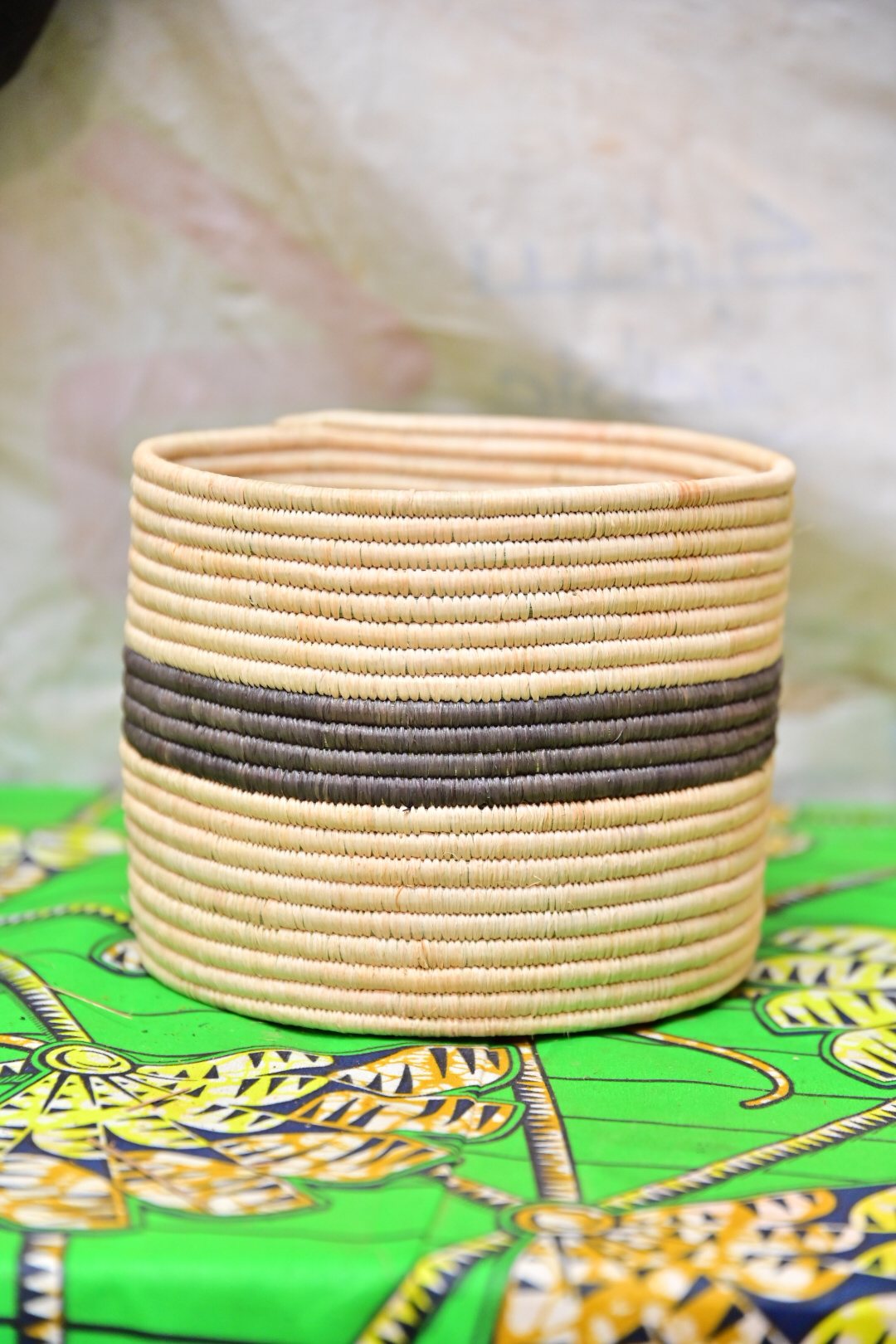Handwoven Batwa Traditional Basket