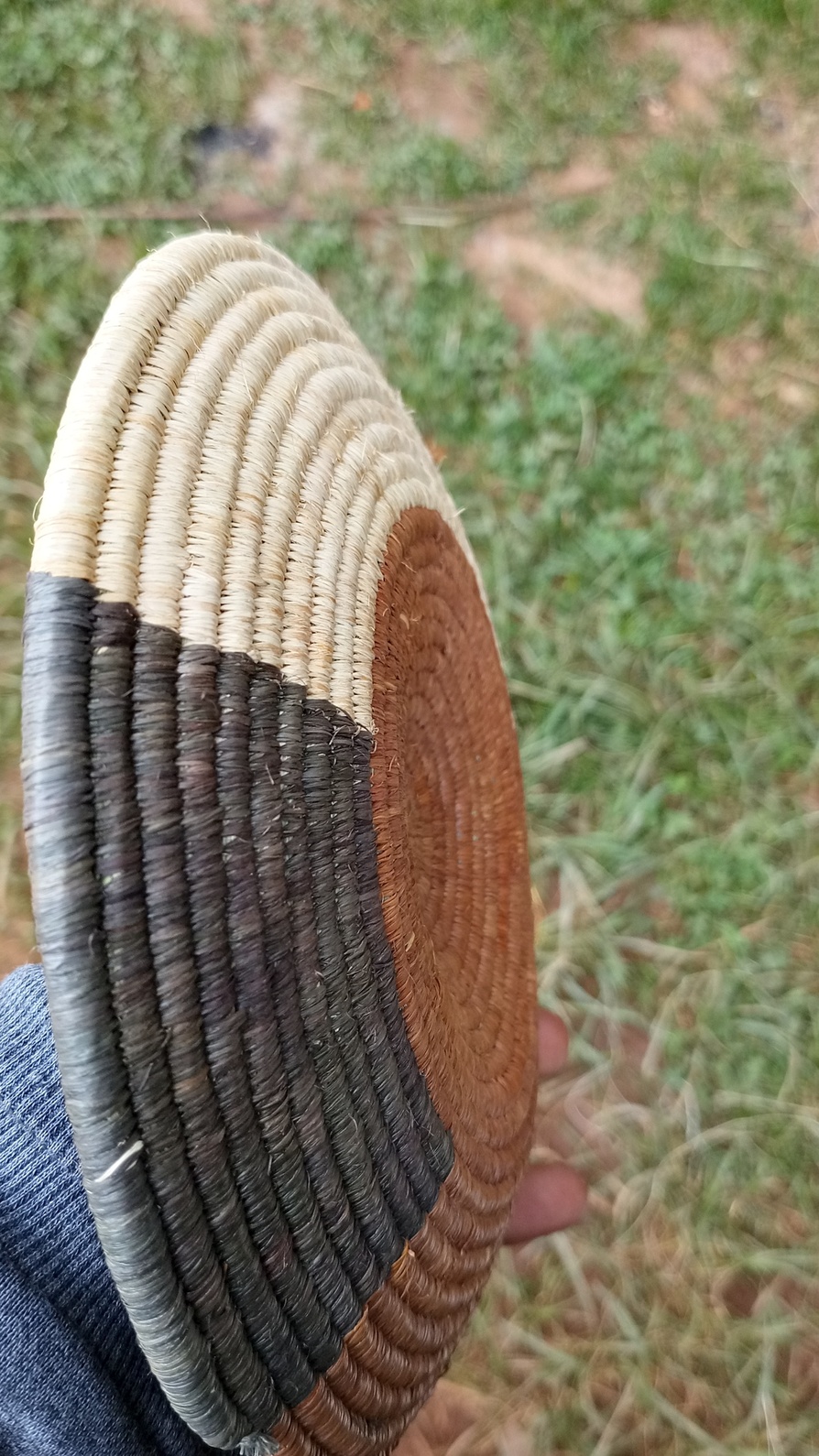 African handcraft basket